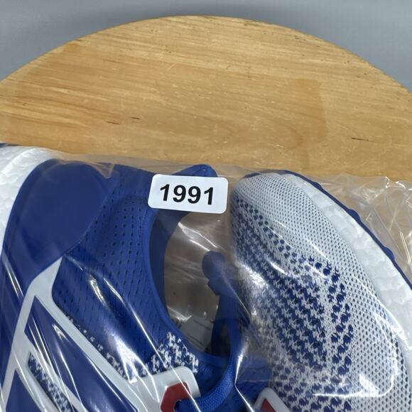 Adidas Ultraboost 1.0 Mens Size 11.5 Shoes White Royal Blue Running Sneakers - Picture 10 of 10